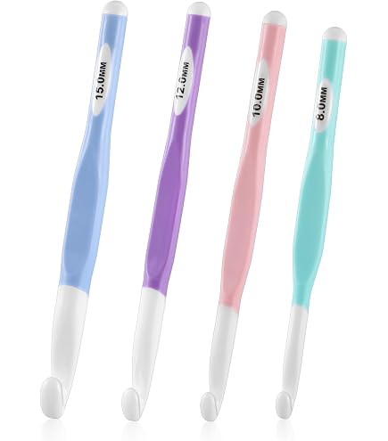 27 Pcs Crochet Hook Set Huge Crochet Hooks Huge Crochet Needles With Ergonomic Crochet Hooks Stitch Markers Sewing Needles Crochet Needle Case Yarn