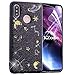 Produktbild OKZone Xiaomi Mi 8 Hülle, Luxus Glitzer Bling Glänzende Design Weich TPU Bumper Case Silikon Schutzhülle Handy Tasche Rückseite Hülle Etui Cover TPU Bumper Schale für Xiaomi Mi 8 (Schwarz)