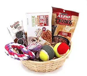 Best Dog Puppy Care Gift Basket Package Box Set