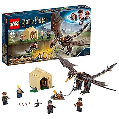 LEGO Harry Potter 75946 Dragon Triwizard Défi à queue de Hongrois Dragon Jouet, idées cadeaux Harry Potter