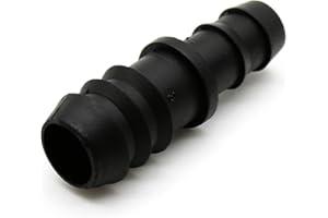 DOJA Barcelona | Enlace Reducido Riego Goteo 16-12mm Pack 25 Empalme Gotero Conector Jardinería