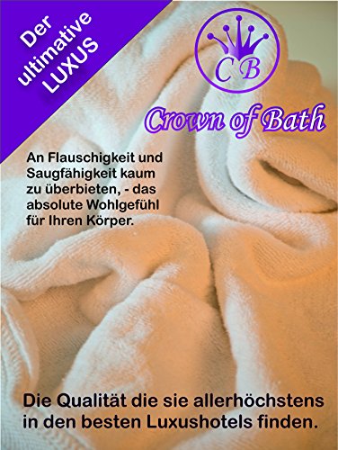 Premium Handtuch – 50×100 cm Doppelpack weiß Superweich Serie 800 - 5