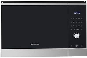 Micro ondes grill encastrable CONTINENTAL EDISON CEMO25GINE Noir Inox L59,5 x H38,8 x P40,1 cm 25L