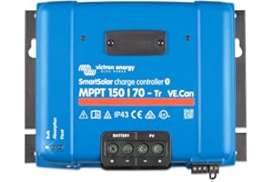 Victron Energy SmartSolar MPPT Tr VE.Can 150V 70 amp 12/24/36/48-Volt Kontroler Ładowania Słonecznego (Bluetooth)