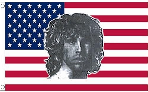 Usa Morrison Flag 5Ft X 3Ft The Doors Jim American Rock Band Banner New