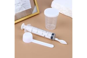 Tlarsun 4Pcs Bird Parrot Feeder Spoon with Manual Syringe Baby Bird Water Milk Medicine Feeding Syringe Feeding Needle Bird Supplies