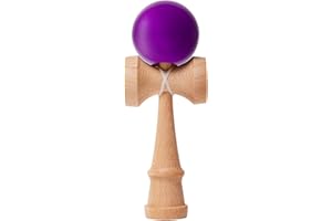 Funky Planet Kendama Toy - Catch Ball Cup Game - Coordinamento e Sviluppo dei riflessi - Giocattolo Tradizionale Giapponese - Un Regalo Perfetto per Ogni Occasione e per Tutti (Viola)