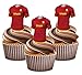 Produktbild Euro 2016 Spanien Fußball Shirt – essbar Stand-up Cup Cake Topper (Pack von 12)
