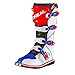 Produktbild O'Neal Rider Boot MX Cross Stiefel Blau Rot Weiß Motorrad Enduro Motocross Offroad, 0329-7, Größe 39