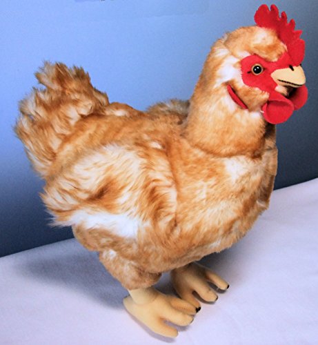 Preisvergleich Produktbild Plüschtier Vogel Huhn - stehend - 37 cm