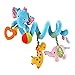 Produktbild Singring Baby Pram Crib Cute Blue Elephant Design Activity Spiral Plush Toys Stroller and Travel Activity Toy by Singring