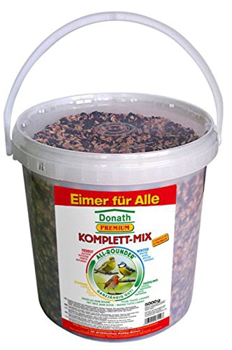 Donath Premium-Komplett-Mix Wildvogelfutter Ganzjährig, 5kg Eimer - 2