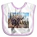 Price comparison product image Free Elephant Mastodon Kids Baby Snap Buttons Saliva Towel Lunch Bibs