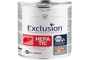 EXCLUSION DOG WET ADULT HEPATIC PORK & PEA ALL BREEDS 200 GR