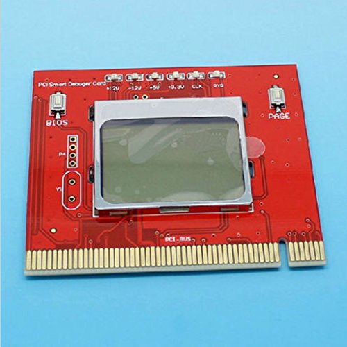 Preisvergleich Produktbild Gazechimp Pti6 Pci Diagnosekarte Motherboard Test-Board-Karte Führte PC-Diagnose-Tool