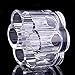 JACKY Clear Acrylic Shaped Cosmetic Lipstick Brush Holder Makeup Case