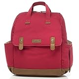 Zum Tragen und Aufhängen:Sie können den Robyn wie einen Rücksack, eine Schultertasche, Umhängetasche oder Handtasche mit einem komfortablen Schultergurt tragen. Ansonsten können Sie ihn mit den integrierten Clips am Kinderwagen festmachen.Inklusive ein multifunktionaler, verstellbarer Schultergurt, doppelte, kurze Griffe, integrierte Kinderwagen-Clips.