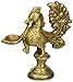 Produktbild purpledip Kollektion Rare "Diya/Deepak Öl-Öllampe Pfau geformt: modellierte in massiv Messing Metall; indischen Religiösen Geschenk Idee (10514)