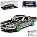 Produktbild Greenlight Ford Mustang Boss 429 gruene Felgen Coupe Grau John Wick Typ I 3. Generation 1969-1970 1/43 Modell Auto