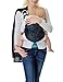 Zicac Infant Baby Kid Child Toddler Strong Adjustable Water Ring Comfort Breathable Cotton Unpadded Sling Wrap Carrier Safe Waist Stool Walkers Max Load 15Kg (Grey)