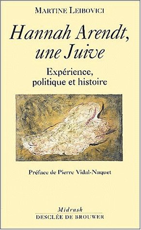couverture de : Hannah Arendt, une juive