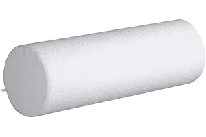 F.A.N. Fan Nackenrolle 0914 mit Frottee Bezug 15 x 40 cm Weiß Kochfest