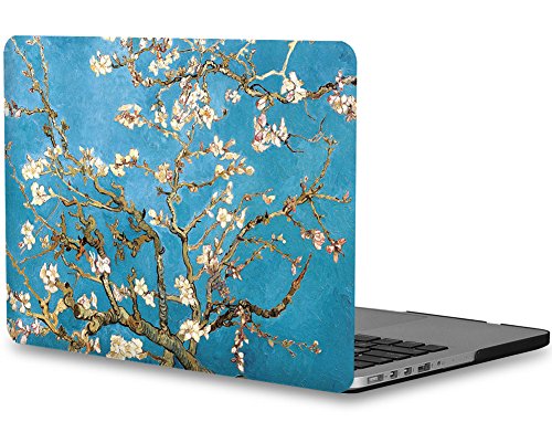 Topideal matt seidenmatten Soft-Touch-Hartschale Schutzhülle für Apple 13 Macbook Pro 33,8 cm mit Retina Display Modell A1425/A1502 (ohne CD-ROM-Laufwerk)