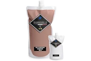 BARBOUILLE BAR-RESINA: Pittura/resina epossidica bicomponenti, in fase acquosa per piastrelle, rivestimenti, laminati, PVC, ecc. - 1 kg MAT - 10 m² - Rosso & Rosa - In auto Simone