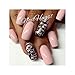 Nail Hugs - NH-46 - Nail Art Designs - Happy Skulls
