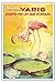 Produktbild Brasilien - Varig Flug-Gesellschaft Jets - Rosa Flamingos (Flamingo Rosados__) waten in einem Lilien Teich - Variq Airlines - Vintage Retro Fluggesellschaft Reise Plakat Poster c.1970 - Kunstdruck - 33cm x 48cm