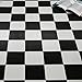 Produktbild PVC Bodenbelag Schachbrett Dünn Damier Black And Breite 2 m (4,90 € p. m²)