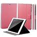Produktbild iCues Schutzhülle kompatibel mit Samsung Galaxy Tab S2 8.0 | Manzano Tasche | 360° Standfunktion Hippo Rose | Extra Leicht sehr Dünn Leder - Imitat Book Schutz Etui Flip Case Hülle Wallet