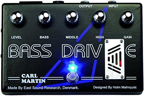 Carl Martin CM -BDRIVE Bass Drive Tube Preamp Pedal