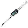 UNbit Digital Taper Gauge, Vernier Feeler Gauge, Stainless Steel Gap Gage, Resolution: 0.01mm, Measurement Accuracy: +0.03mm, Flatness Measuring Tool Micrometer (Size : 20)