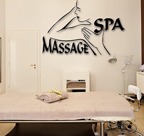 Wall Stickers Vinyl Decal Salon Spa Massage Relax Girl Woman