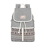 Gut organisiert: Eine große Fächer passen Bücher oder einen Laptop, 2 Innenliegende kleine Taschen für Handy und Gläser oder andere persönliche Gegenstände, 2 Seitentaschen und Fronttaschen mit Reißverschluss