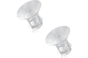 DILUSILK Insert à bride, compatible avec Momcozy M9/M6/M5/S12 Pro/S9 Pro/Medela/Spectra/Bellababy/Lansinoh/Elvie/Nuliie/KISSBOBO/ANWIKE 24 mm