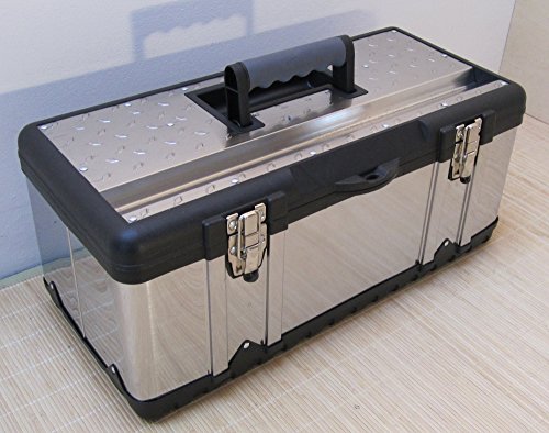 Werkzeugkiste Materialbox EDELSTAHL Type 302XXL 58x30x26 cm von AS-S - 2