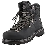  Dockers by Gerli Bergsteiger Wanderstiefel Schwarz, Braun, Natur, Beige, Schuhgröße:EUR 44, Farbe:Schwarztöne