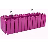 Omnipazar OZN-616 Efes Askılı Balkon Saksı Takımı 9 Litre No:2