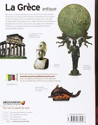 Book's Cover of La Grèce antique