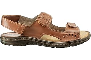 ESTRO Sandały Męskie Skórzane Sandały z Prawdziwej Skóry Buty Letnie Sandały na Lato S2