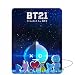 Produktbild Christ For Givek Kpop BTS-Cartoon-Mauspad"MAP von The Soul: Persona" Rechteck-Mauspads für A.R.M.Y Tata, Chimmy, Shooky, Cooky, RJ, Mang, Koya(H09)