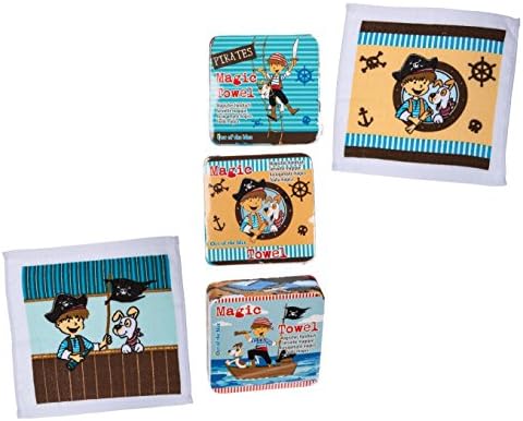 Make Bathtime Fun - Pirate Magic Face Flannel Cloth