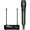 Sennheiser EW-DP 835 SET (S1-7) Portable Digital UHF Wireless Microphone System with SKM-S Handheld Transmitter and MMD 835 Cardioid Dynamic Microphone Module - Black (700033)