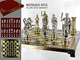  Marinakis 086-4505 - Juego de ajedrez (Metal, 43 x 43, 7,55 kg)