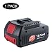 Produktbild Biswaye Ersatz für Bosch Akku 18V 5.0Ah LXT Lithium-Ionen GBA BAT609 BAT609G BAT619G BAT619 BAT618 BAT618G BAT610G Akku Bohrmaschine 5.0Ah (1 PACK)