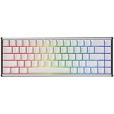 Ajazz ALUX 68 HE Kablolu-8000hz Manyetik Switch Oyun Klavyesi Al&uuml;mniyum G&ouml;vde Yapısı Beyaz - Cortex Switch