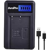 DuraPro LCD USB Nikon EN-EL9/EN-EL9a Replacement Charger for Nikon D40 D40x D60 D3000 D5000 Cameras Batteries