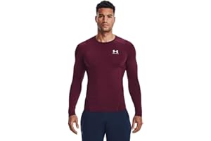Under Armour UA HG Armour Comp LS Maglietta Uomo Uomo (Pacco da 1)